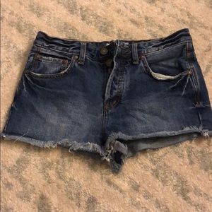 Free People Women’s Denim Shorts.